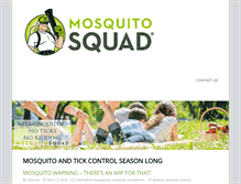 Tablet Screenshot of chelmsfordmosquitocontrol.com